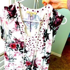 Flower stitch fix t shirt from last year